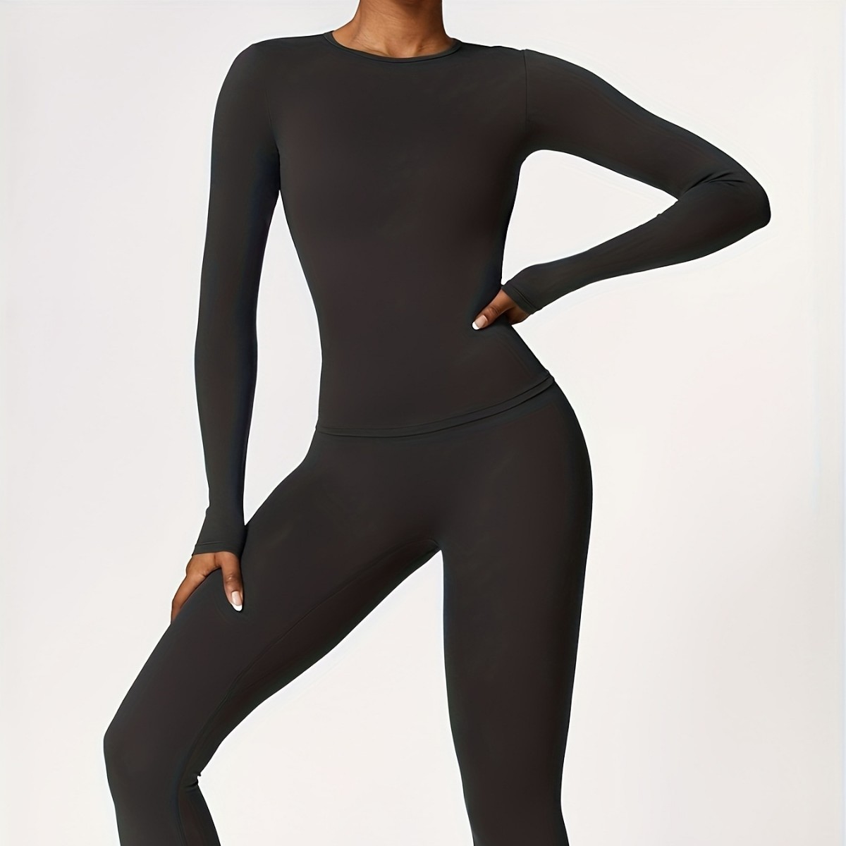 Winter Clothing For Woman - Obcisły strój do jogi, wyszczuplający, z