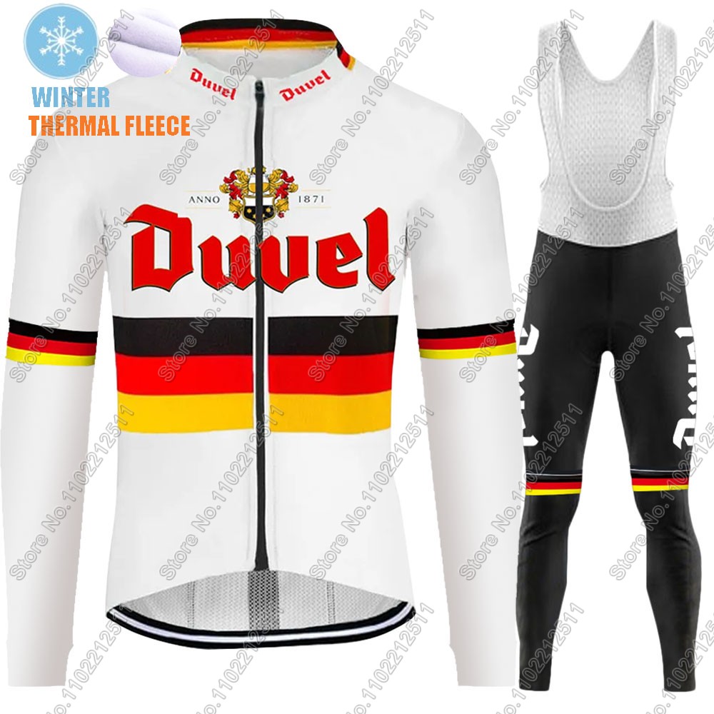 Winter Clothing Germany - Winter Duvel Germany 2024 Cycling Jersey
