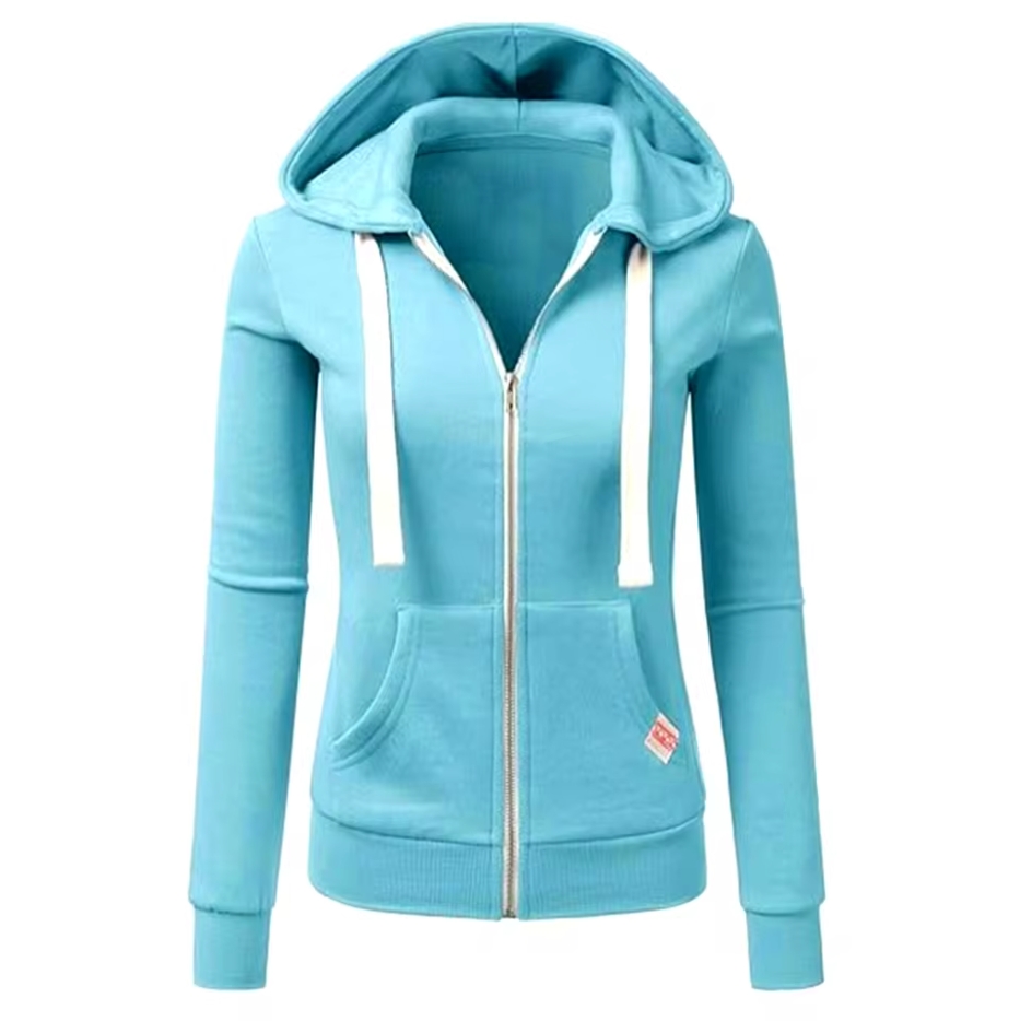 Winter Clothing Label - Nowa damska bluza z kapturem na
