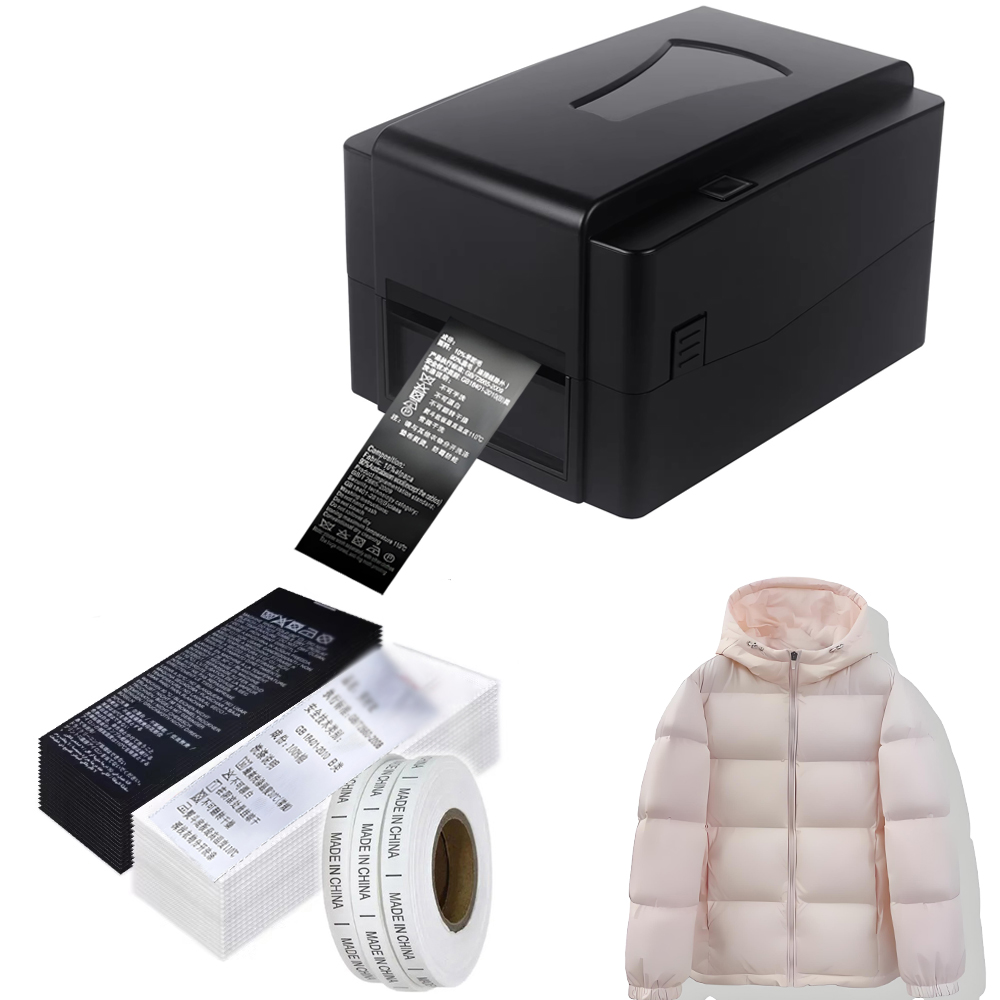 Winter Clothing Label - Drukarka etykiet, maszyna do drukowania termotransferowego,