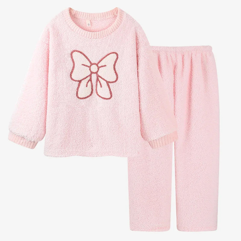 Różowa Piżama z Kokardką Długi – Winter Clothing For Woman recenzja i cena