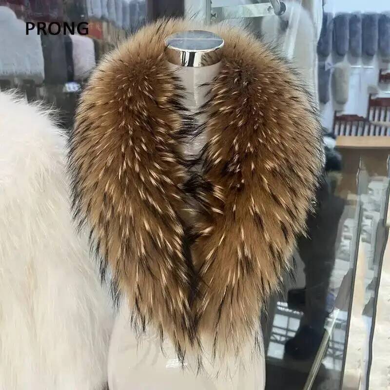 Naturalny kołnierz z futra szo – Winter Clothing Clearance recenzja i cena