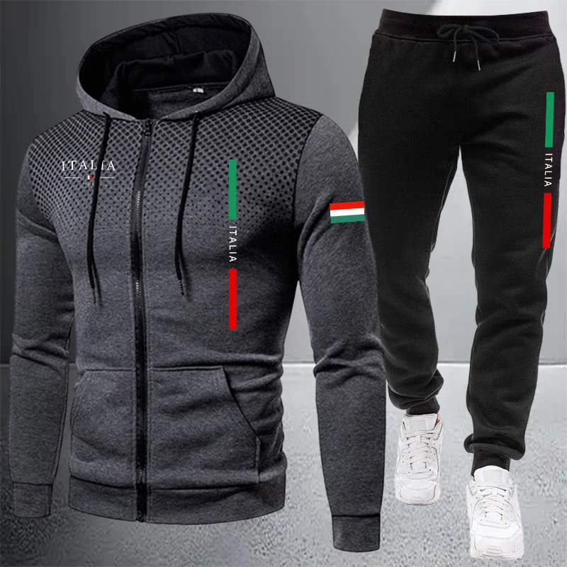 Męski dres sportowy z kapturem – Winter Clothing Clearance recenzja i cena