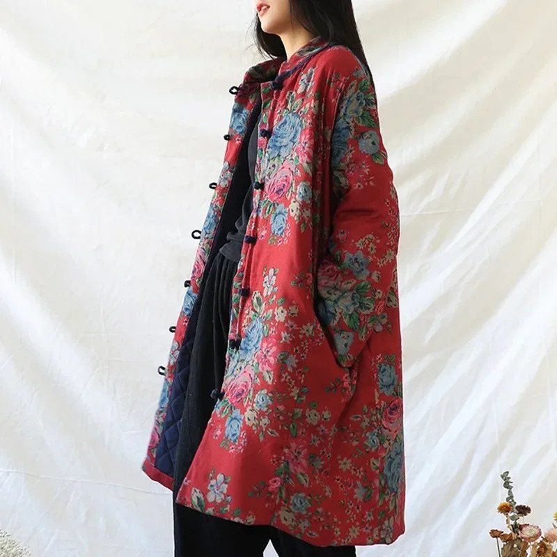 Odzież w stylu chińskim, ciepł – Winter Clothing For Woman recenzja i cena