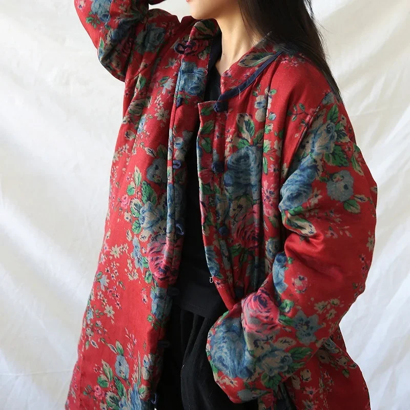 Odzież w stylu chińskim, ciepł – Winter Clothing For Woman recenzja i cena