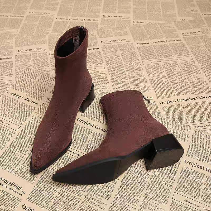 Nowe Damskie Botki na Niskim O – Winter Clothing For Woman recenzja i cena