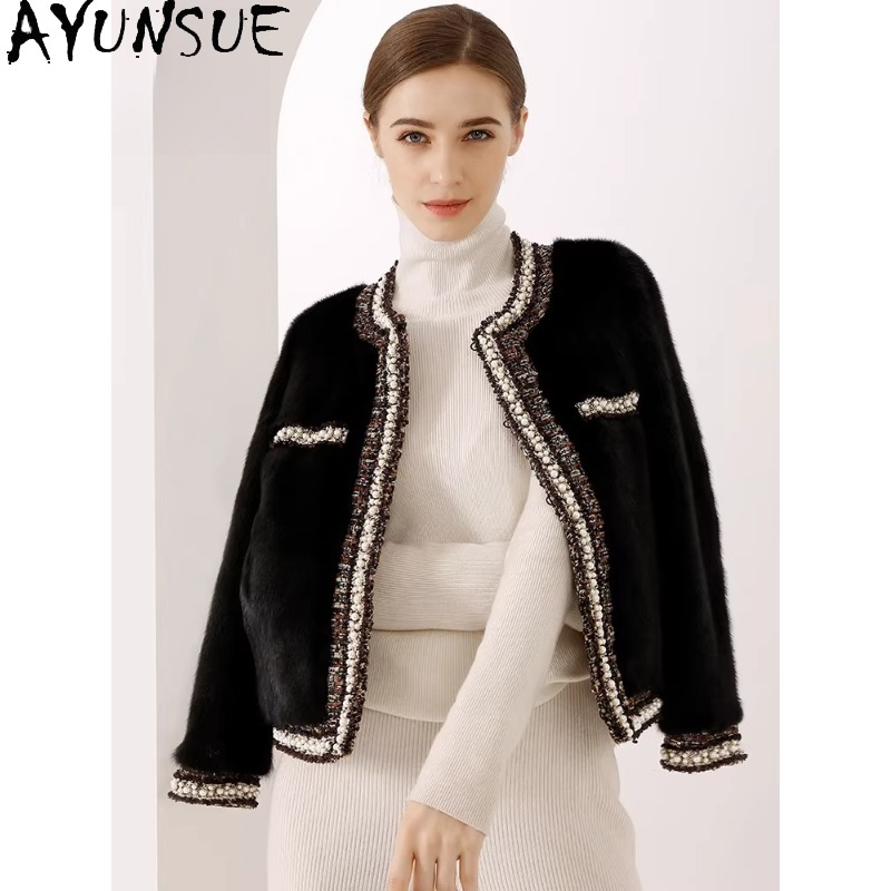 AYUNSUE Fioletowy Płaszcz z Fu – Winter Clothing Label recenzja i cena