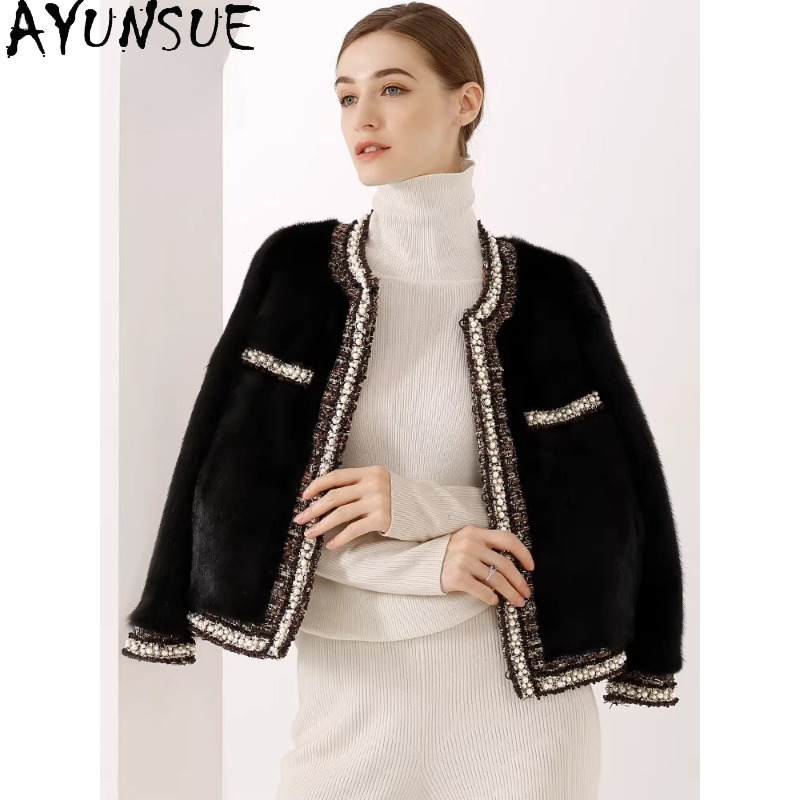 AYUNSUE Fioletowy Płaszcz z Fu – Winter Clothing Label recenzja i cena