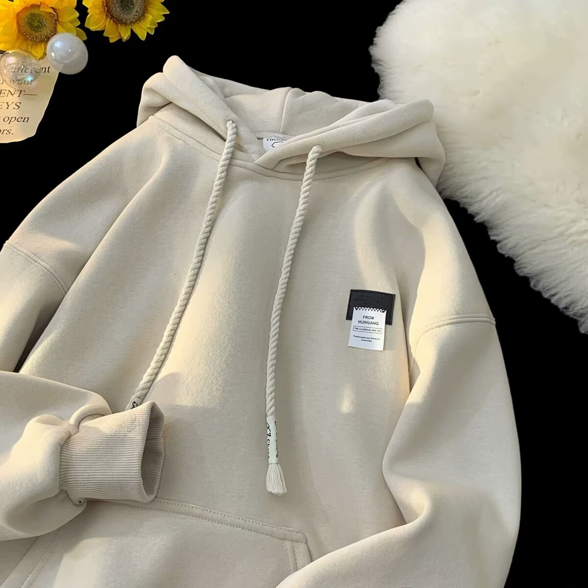 Męska bluza z kapturem, modna  – Winter Clothing Label recenzja i cena