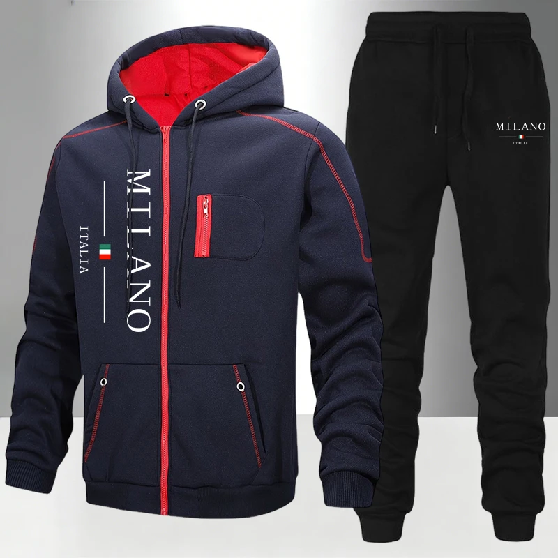 Włoski Zestaw Męski/Kurtka/Spo – Winter Clothing Clearance recenzja i cena
