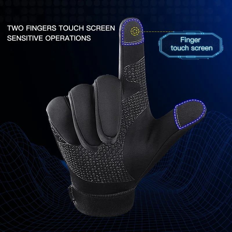 Rękawice motocyklowe zimowe Ky – Knit Glove Touch Screen recenzja i cena