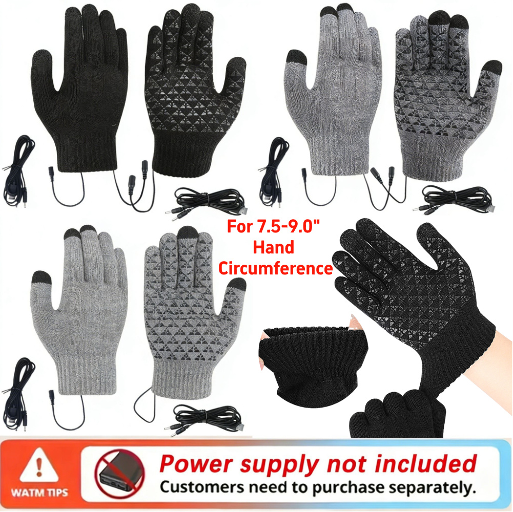 5-1 Pary Podgrzewanych Rękawic – Knit Glove Touch Screen recenzja i cena